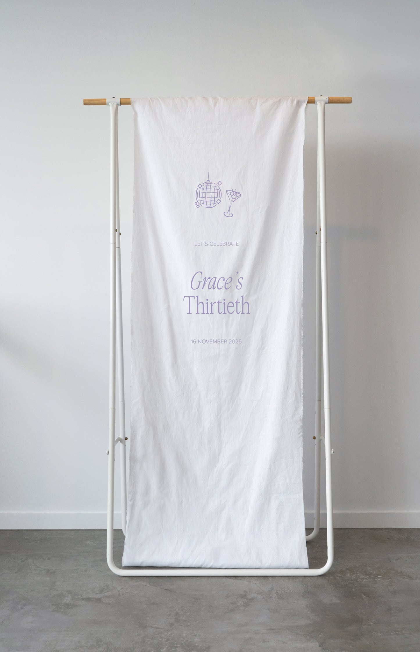 Angkor Wat Event Linen Sign