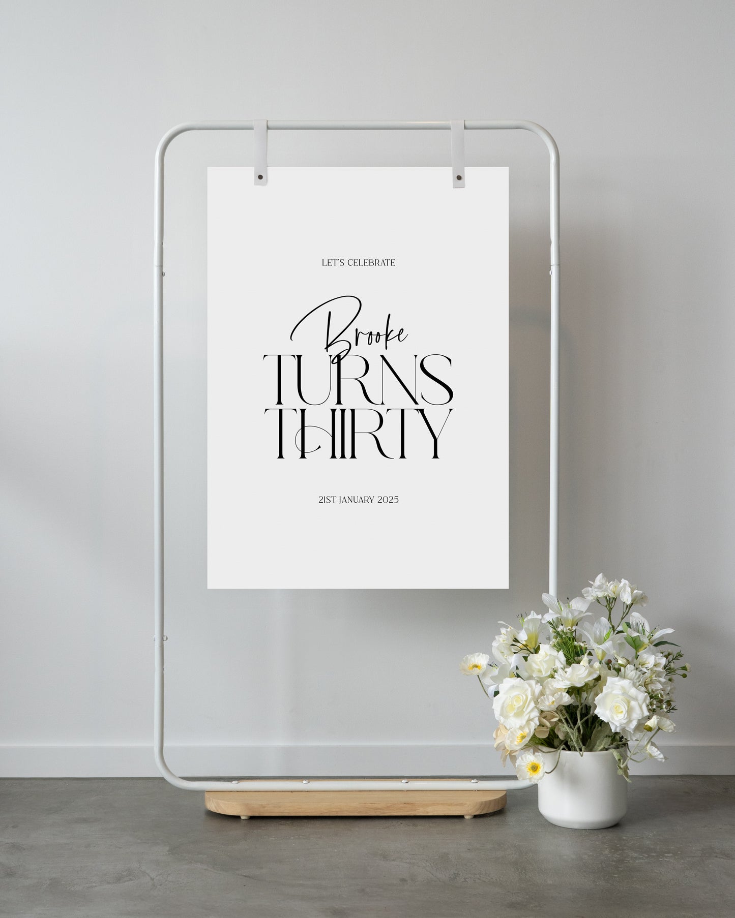 Big Ben Event Welcome Sign