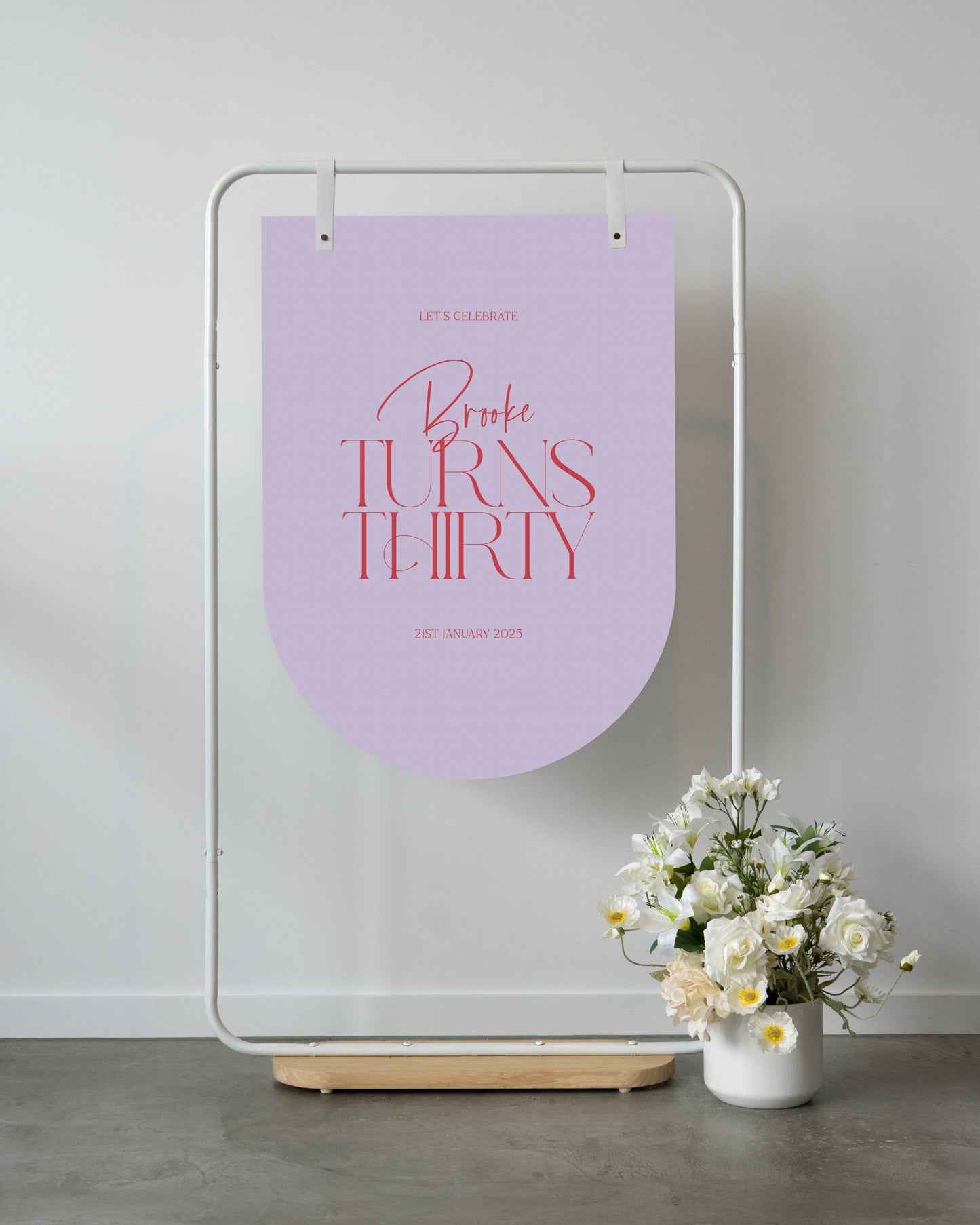 Big Ben Event Welcome Sign