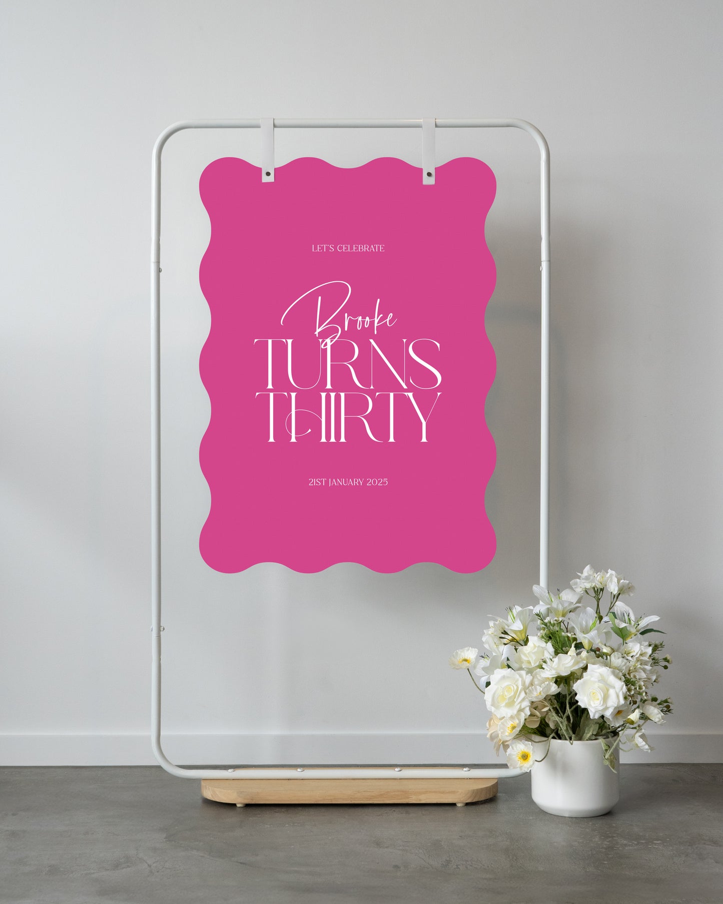 Big Ben Event Welcome Sign