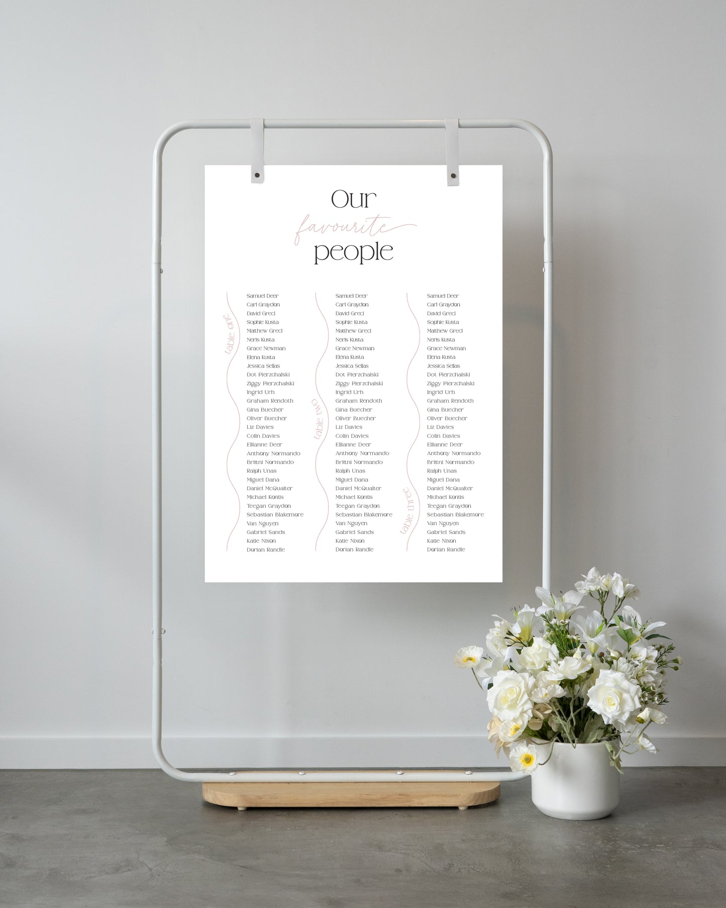 Novigrad Seating Chart