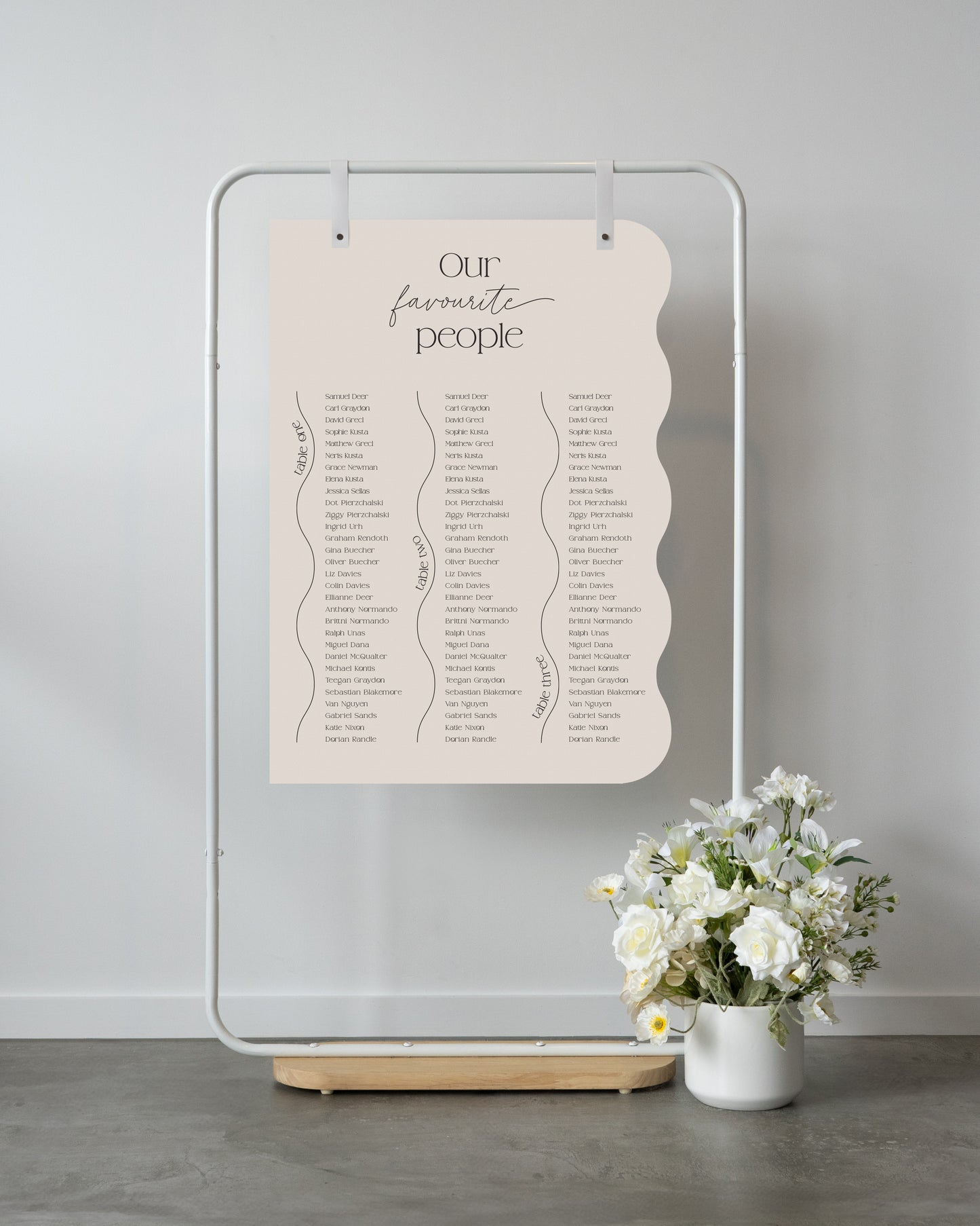 Novigrad Seating Chart