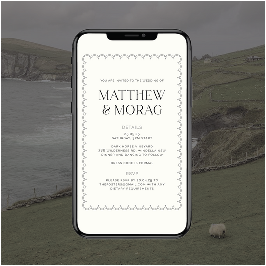 Dingle Digital File Invitation