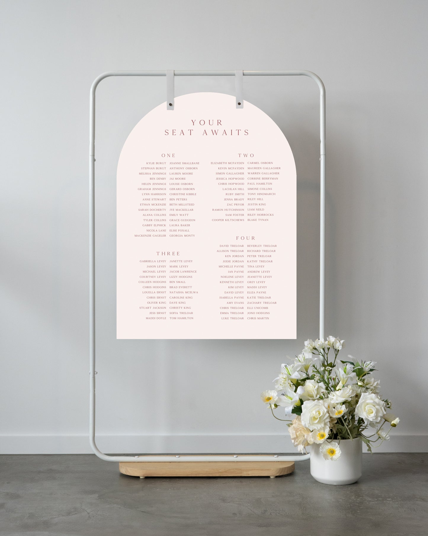 Faiyum Seating Chart