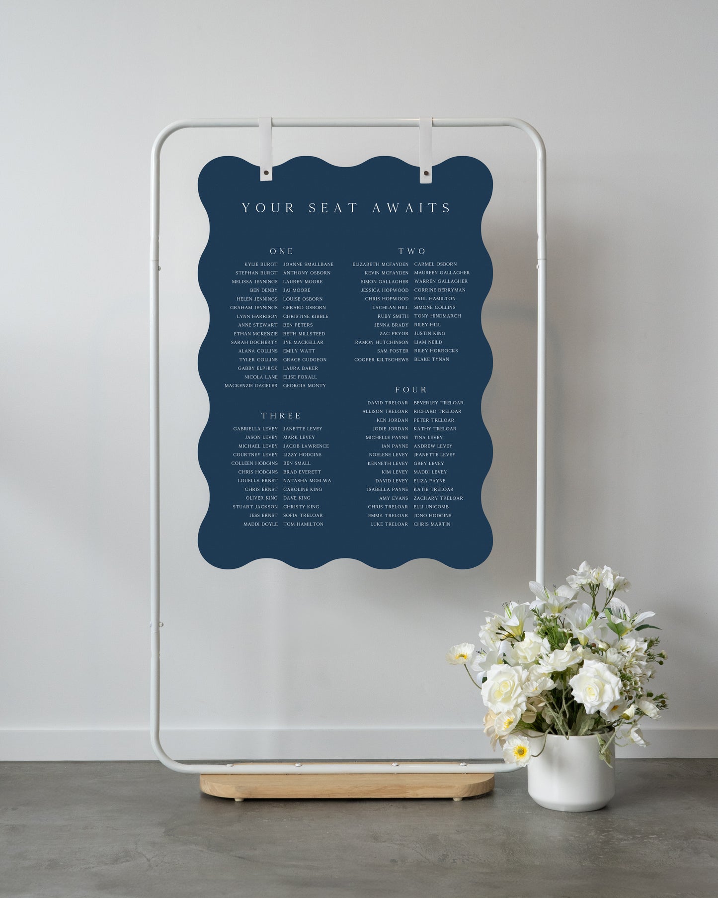 Faiyum Seating Chart