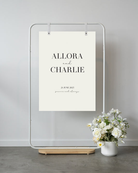 Versailles Welcome Sign