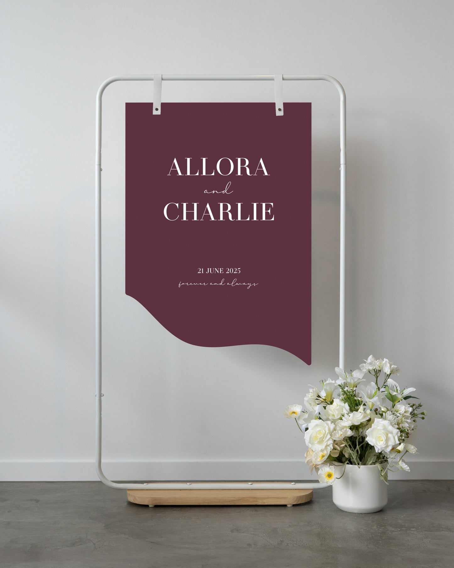 Versailles Welcome Sign