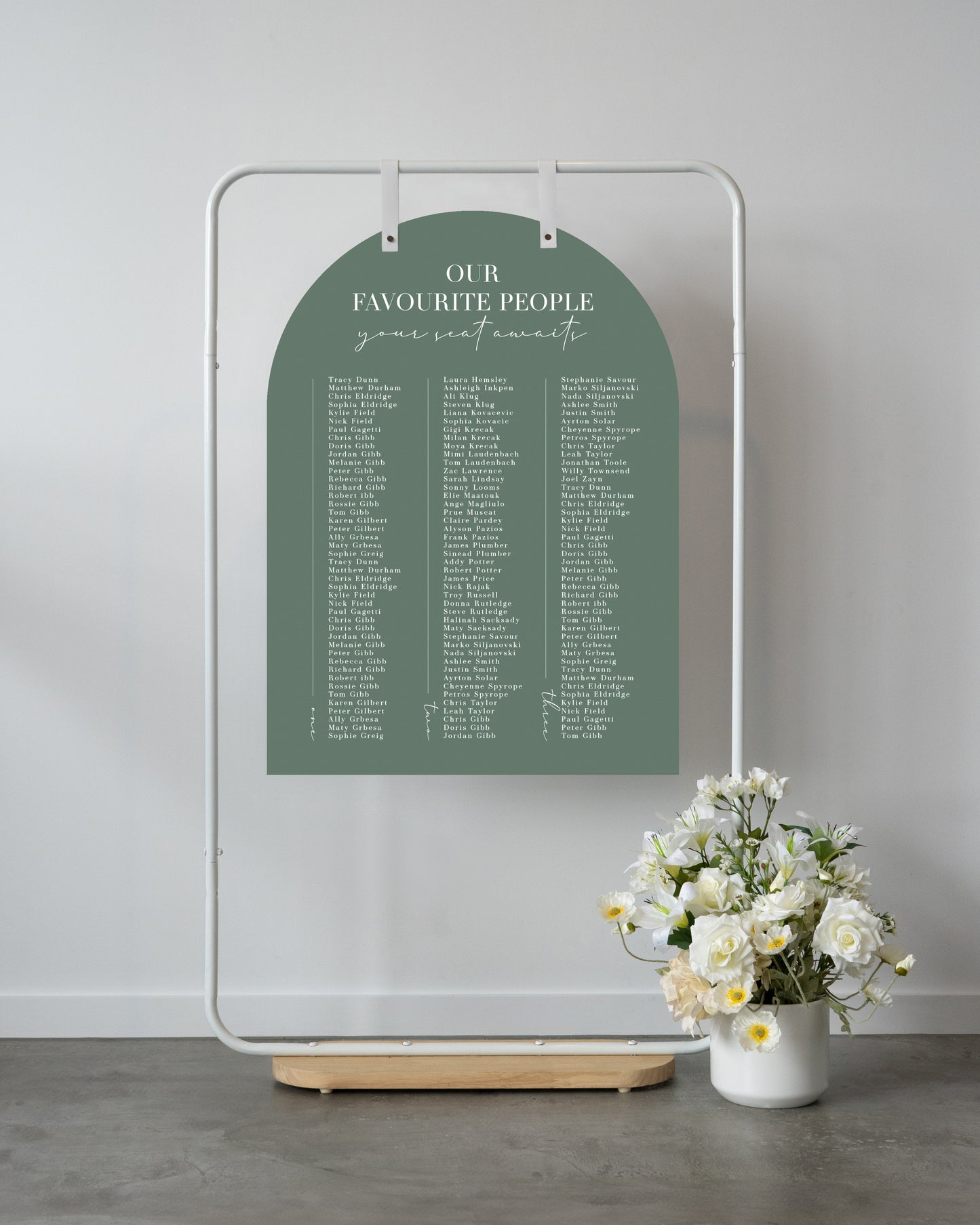 Bordeaux Seating Chart