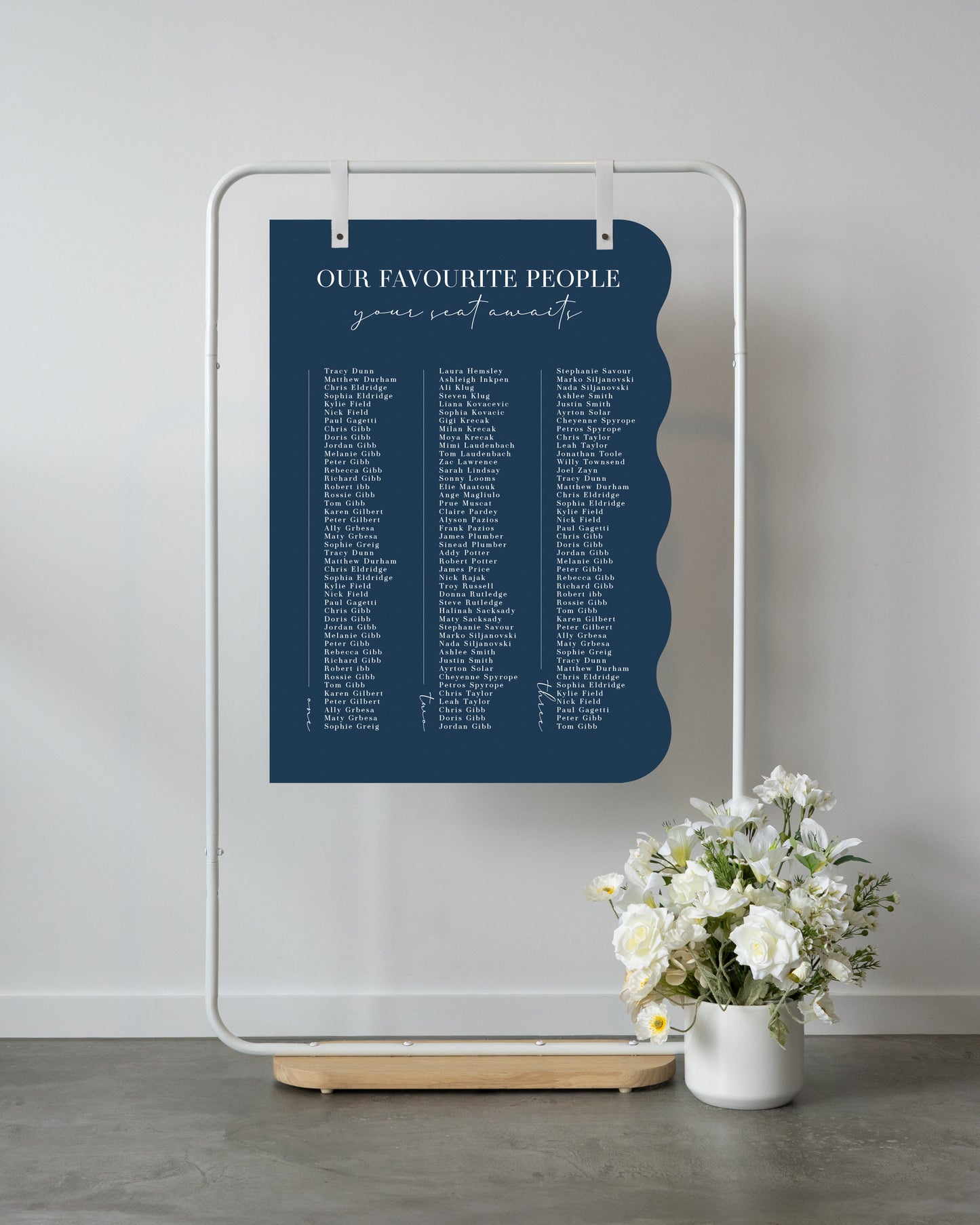 Bordeaux Seating Chart