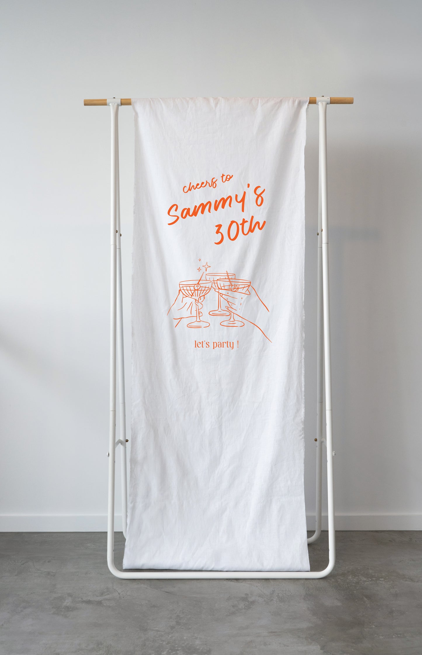Golden Gate Event Linen Sign