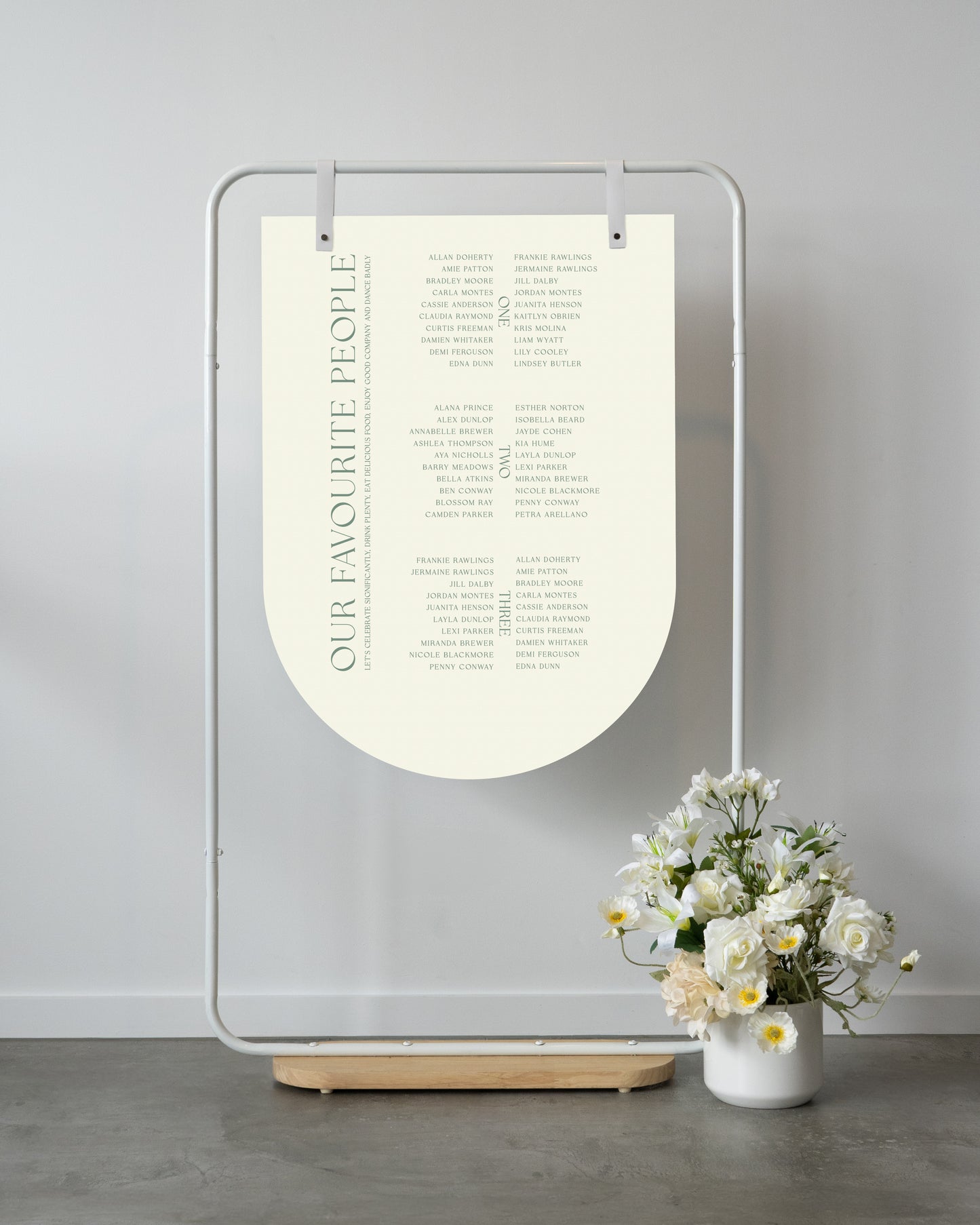 Rhodes Seating Chart