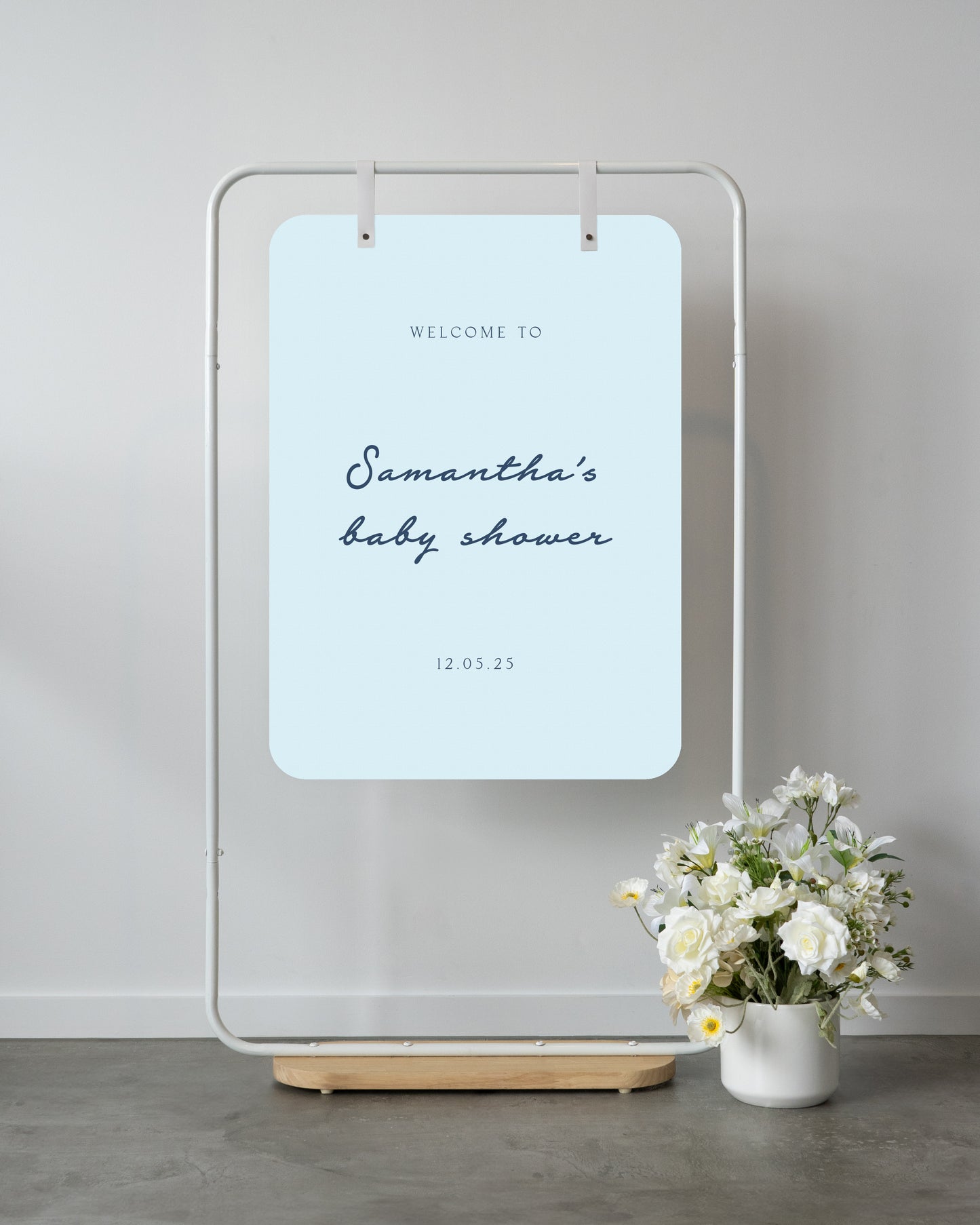Iguazu Falls Baby Shower Welcome Sign