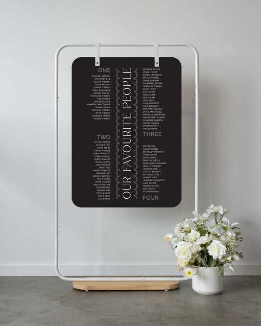 Dublin Seating Chart