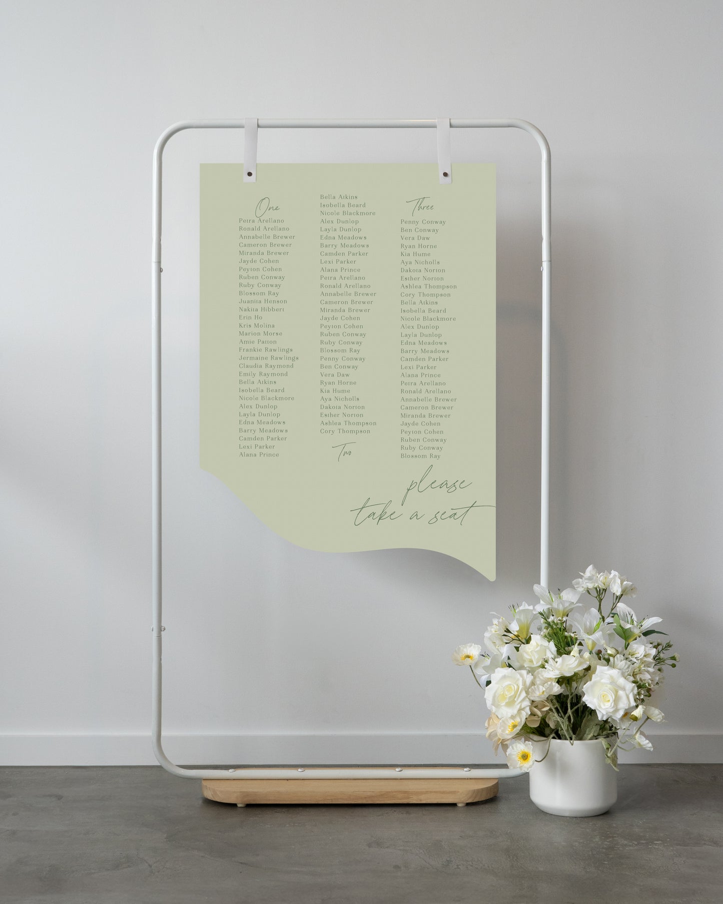 Nagano Seating Chart