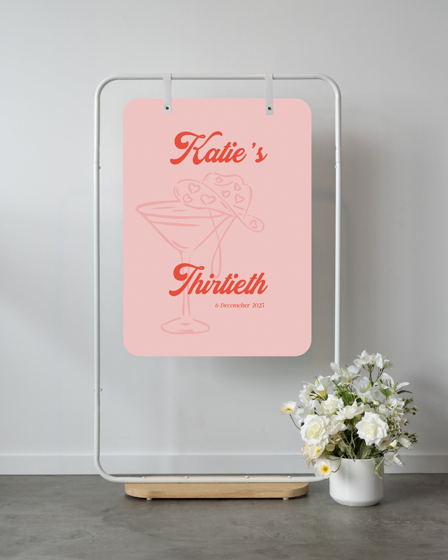 Joshua Tree Event Welcome Sign