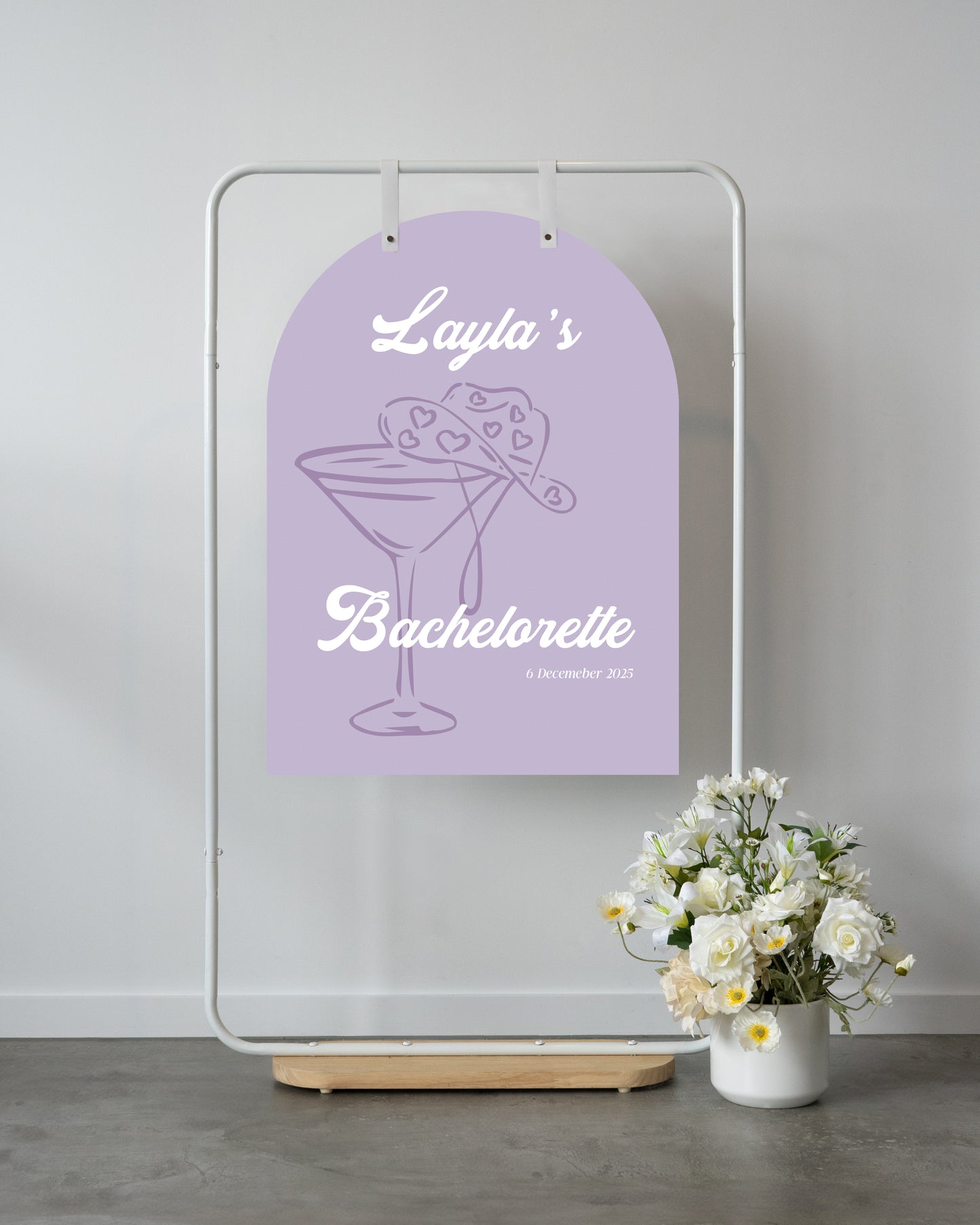 Joshua Tree Event Welcome Sign