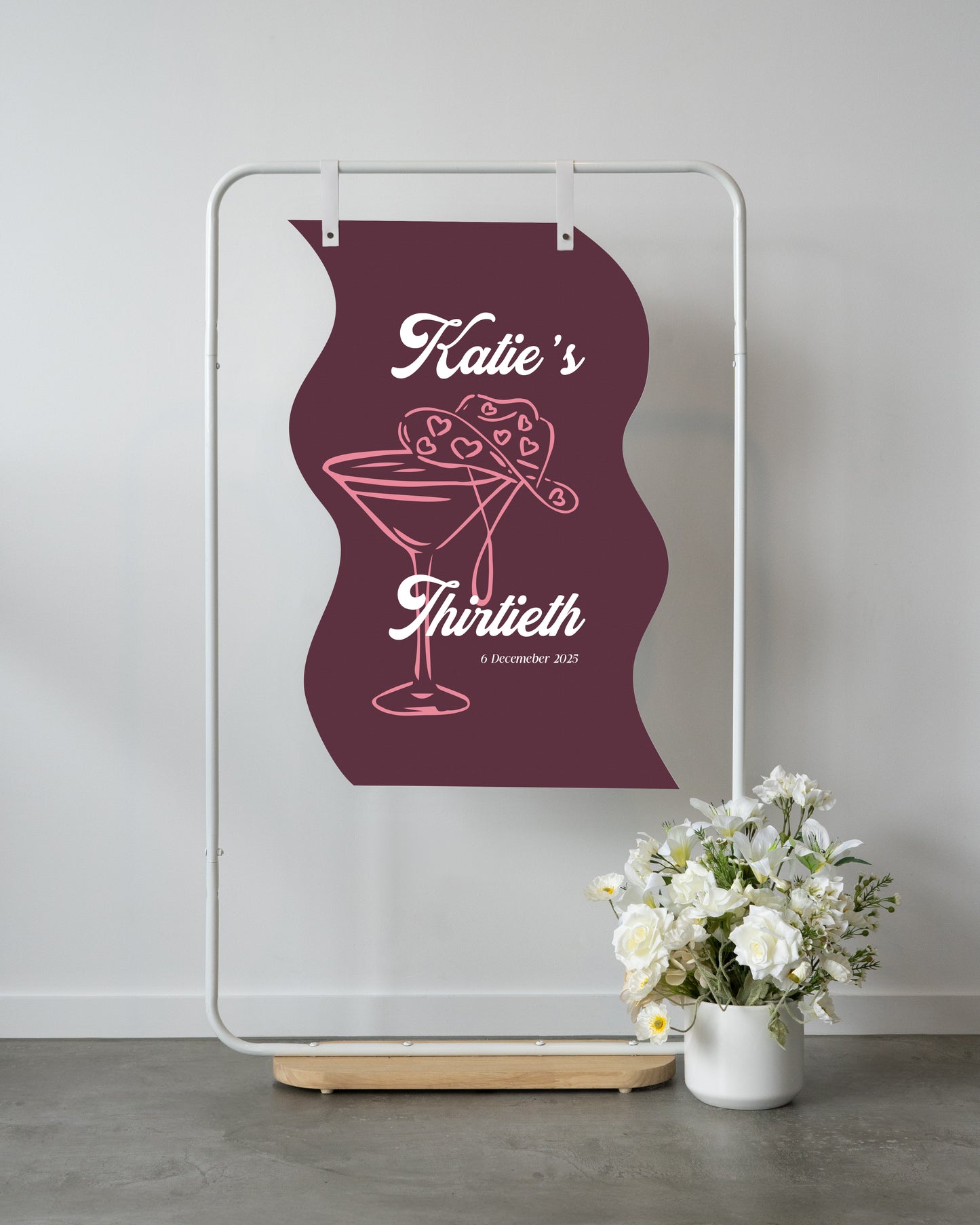 Joshua Tree Event Welcome Sign