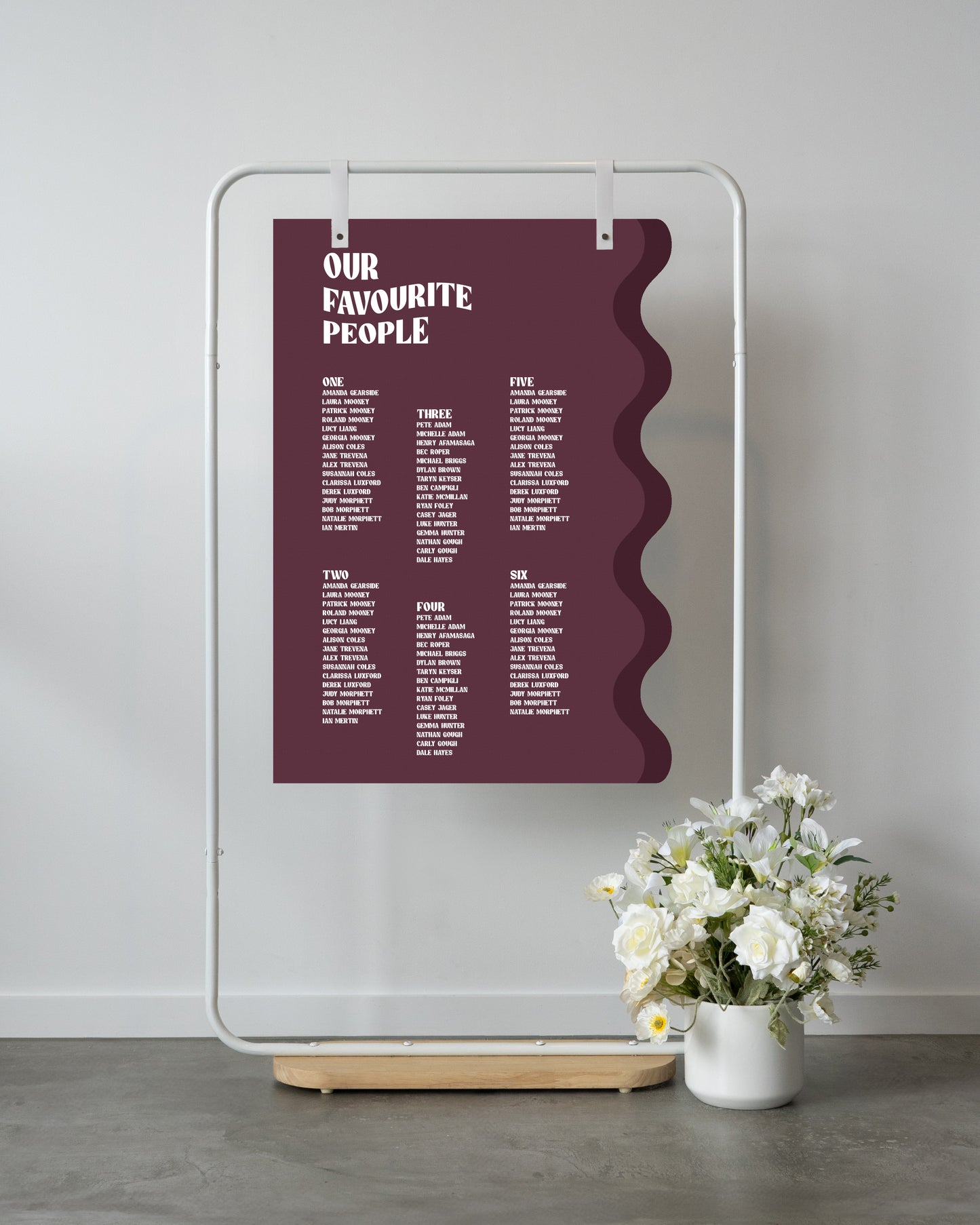 Oaxaca Seating Chart