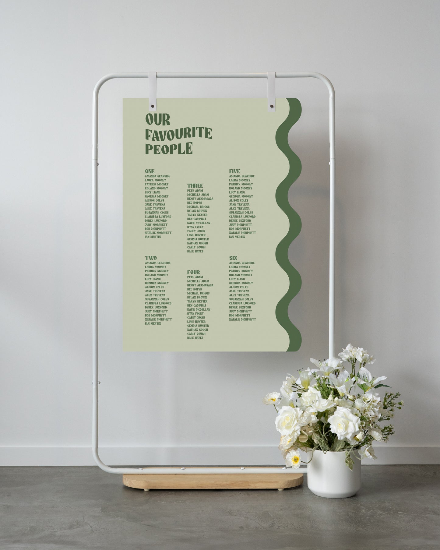 Oaxaca Seating Chart