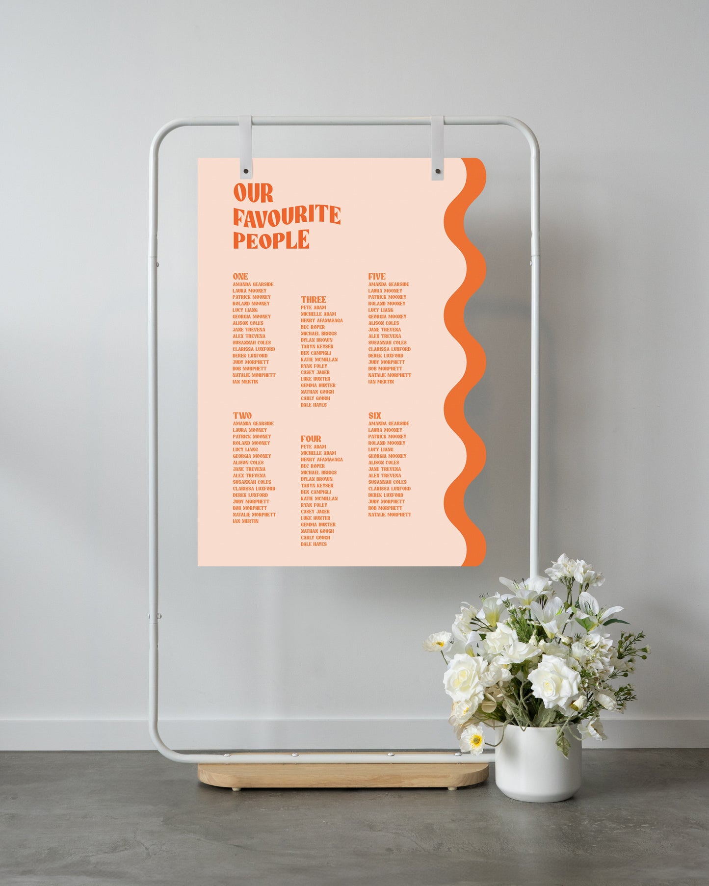 Oaxaca Seating Chart