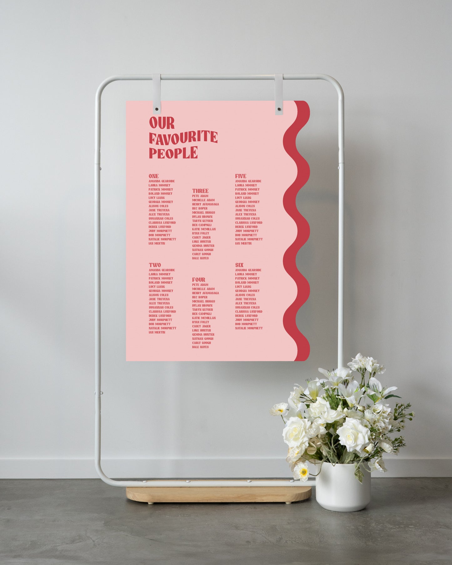 Oaxaca Seating Chart