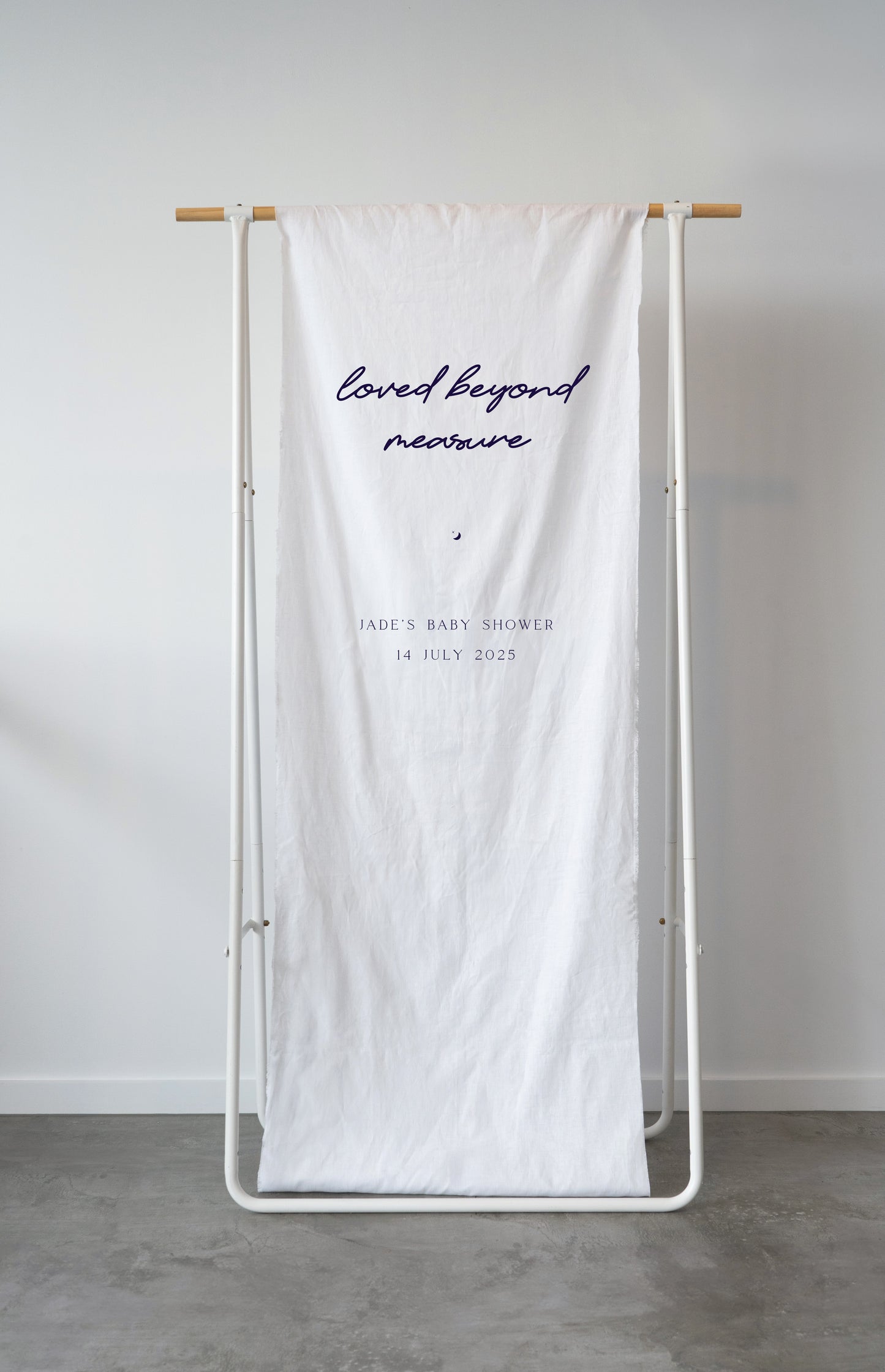 Yosemite Baby Shower Linen Sign