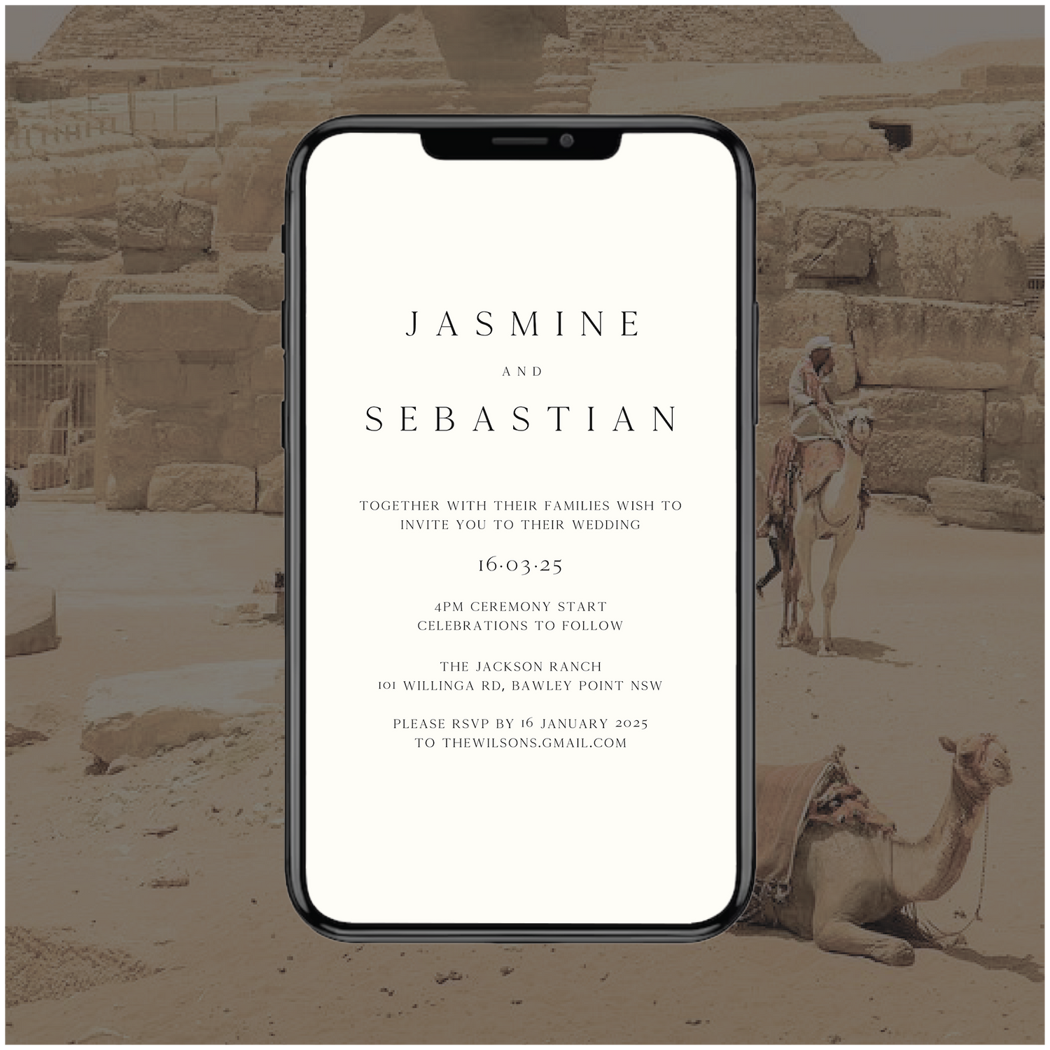 Digital Wedding Invitations