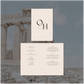 Athens Standing Table Menu