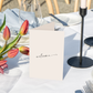 Auckland Standing Table Menu