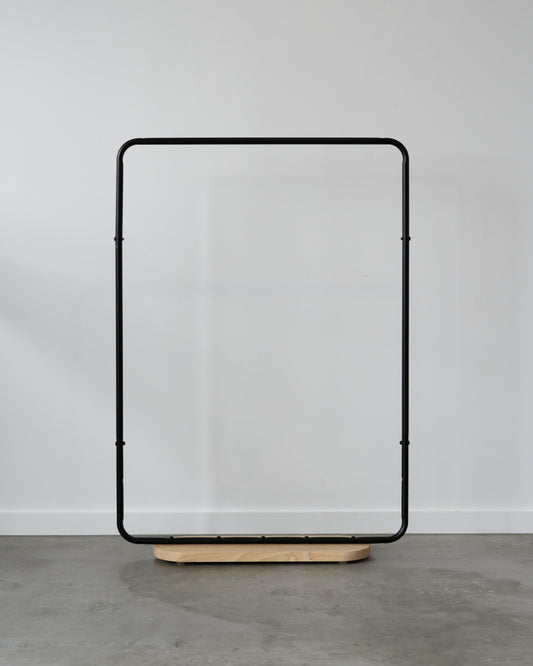 Hire Scandi Black + Wood Base Frame