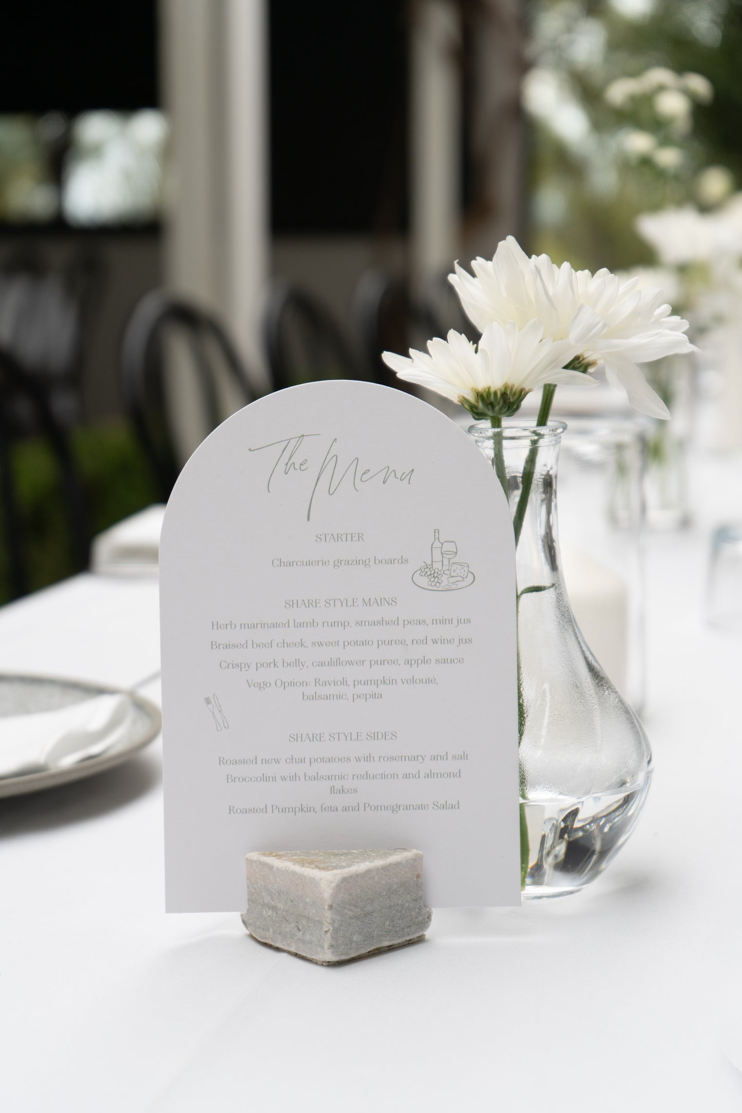 Hire Stone Sign Holder