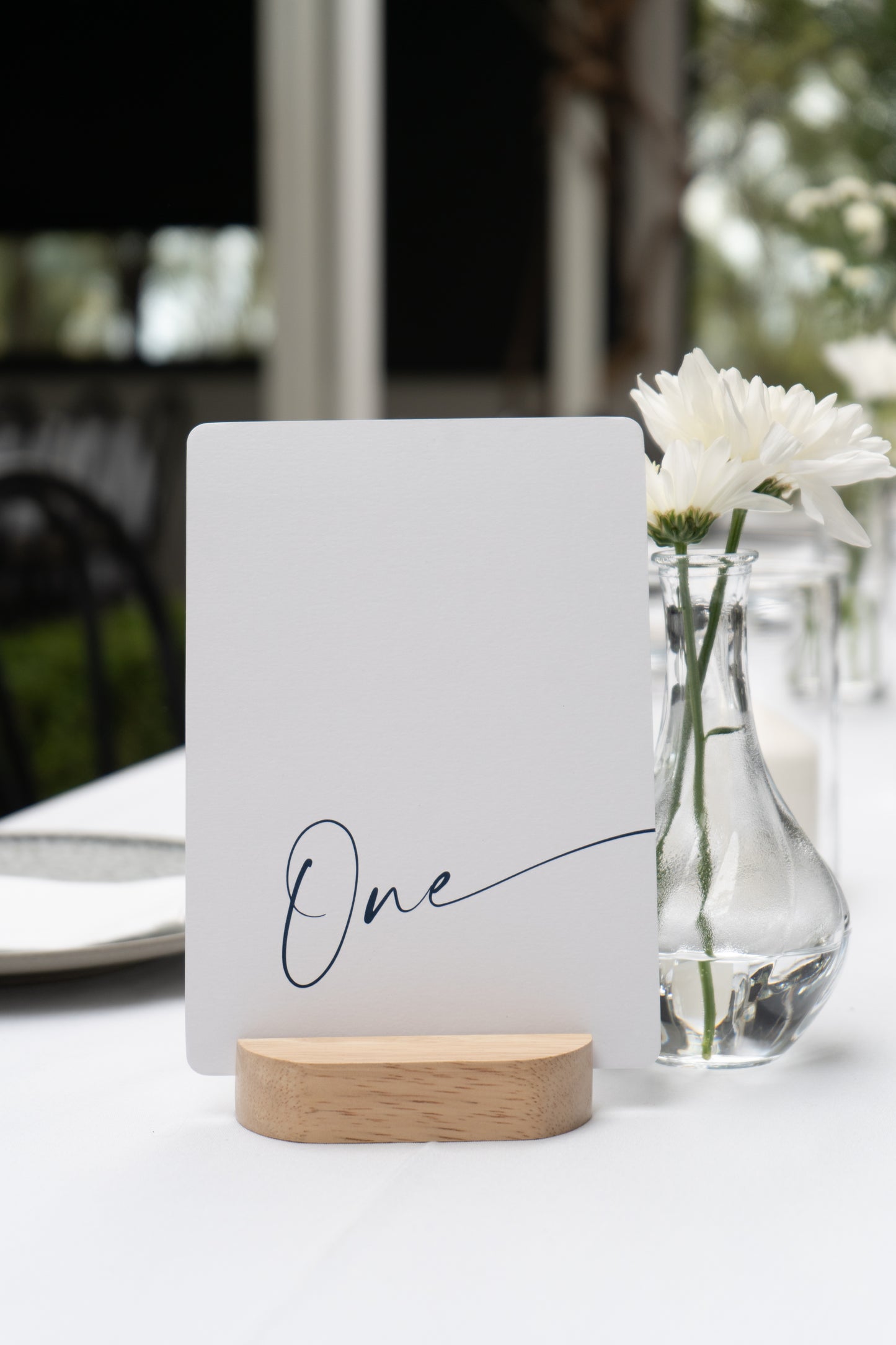 Hire Wood Sign Holder