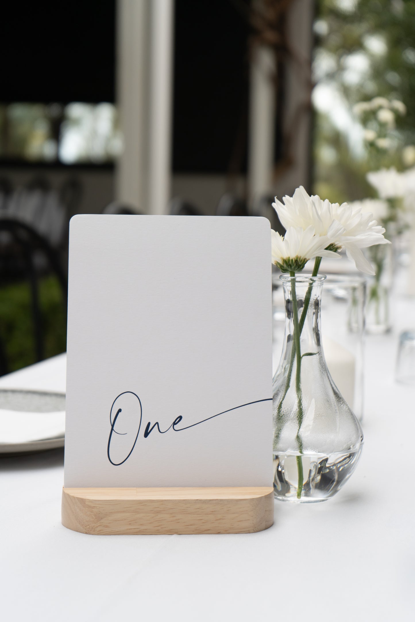 Hire Wood Sign Holder