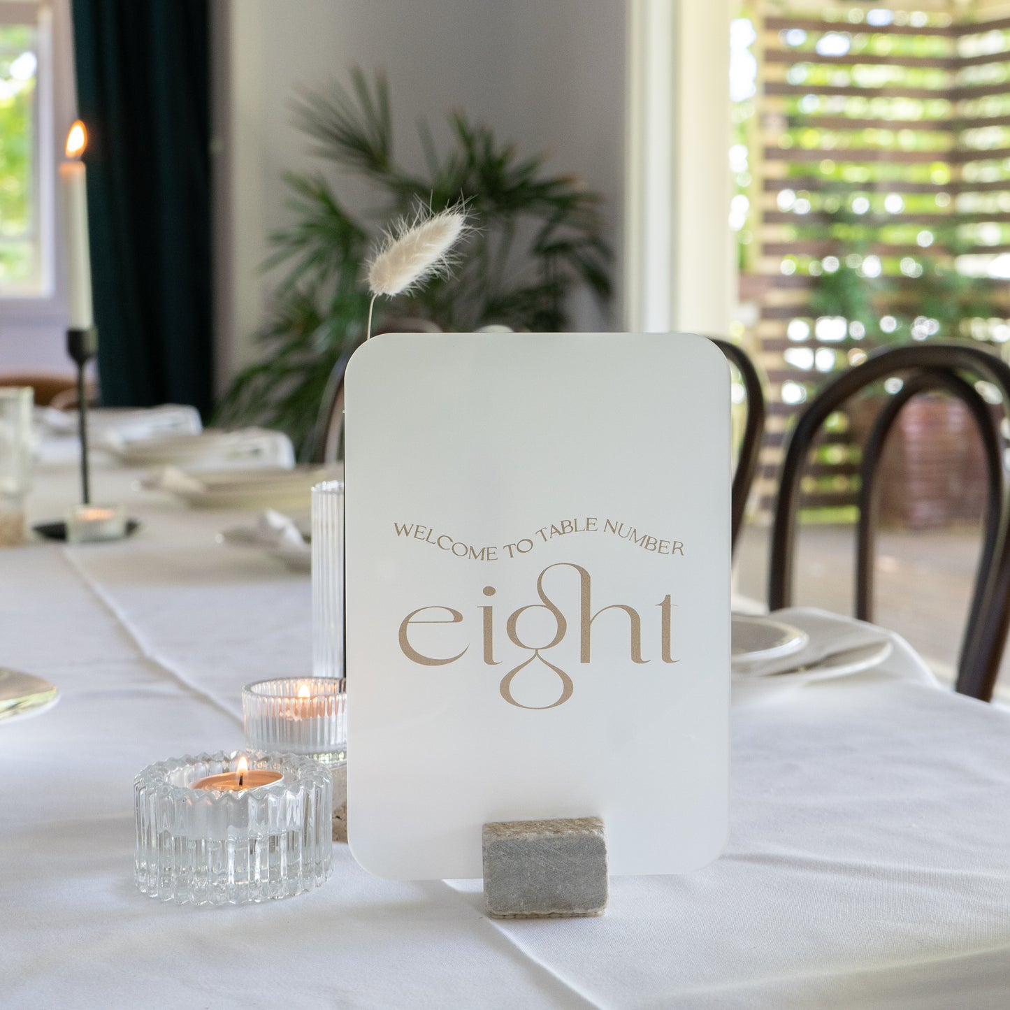 Hire Table Numbers