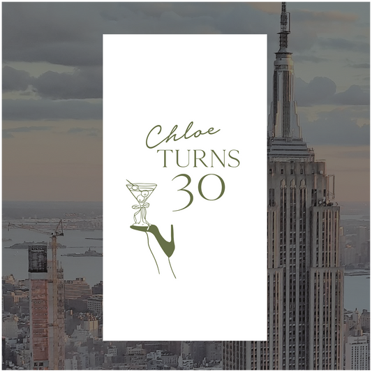 Empire State Event Linen Sign