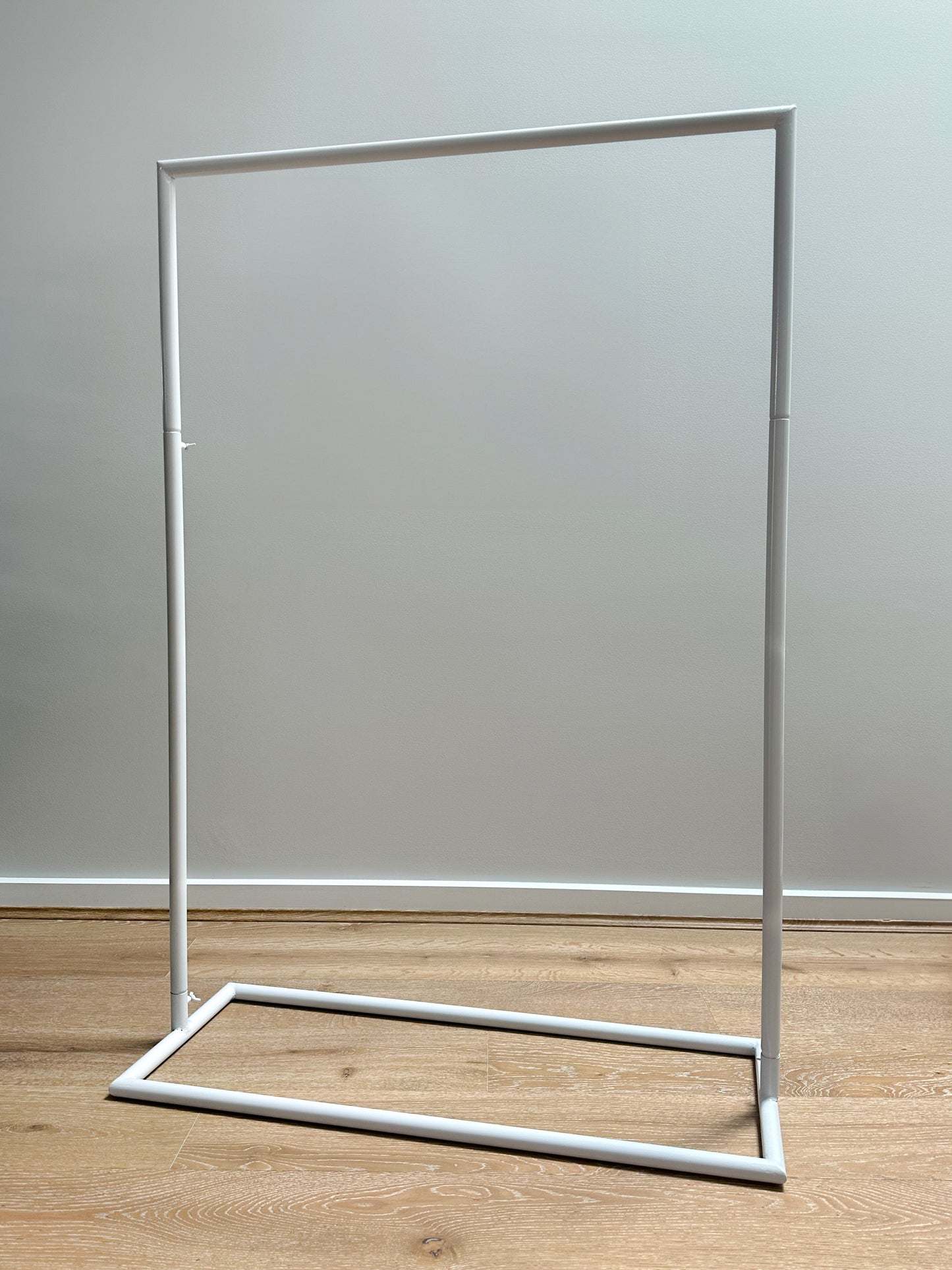 Hire White Metal Frame