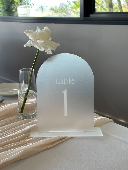 Hire Table Number (Set Design)