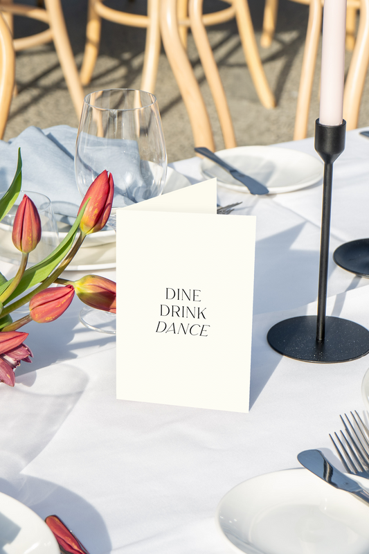 Kilkenny Standing Table Menu