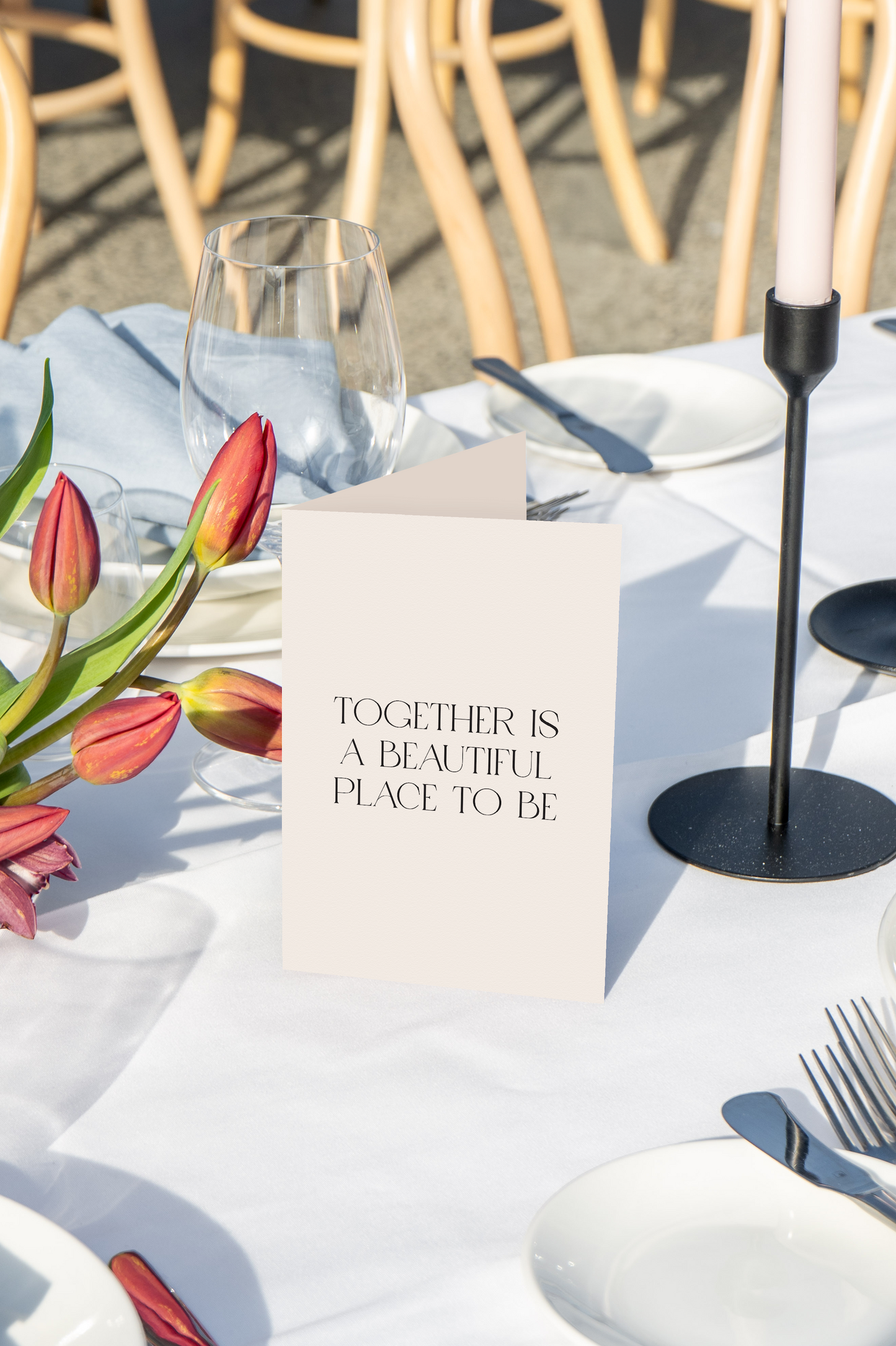 Leeds Standing Table Menu