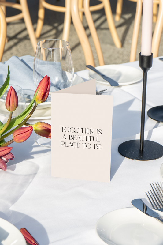 Leeds Standing Table Menu