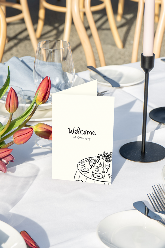 Lisbon Standing Table Menu