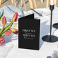 Lyon Standing Table Menu