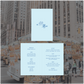 New York Standing Table Menu