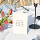 Siwa Standing Table Menu