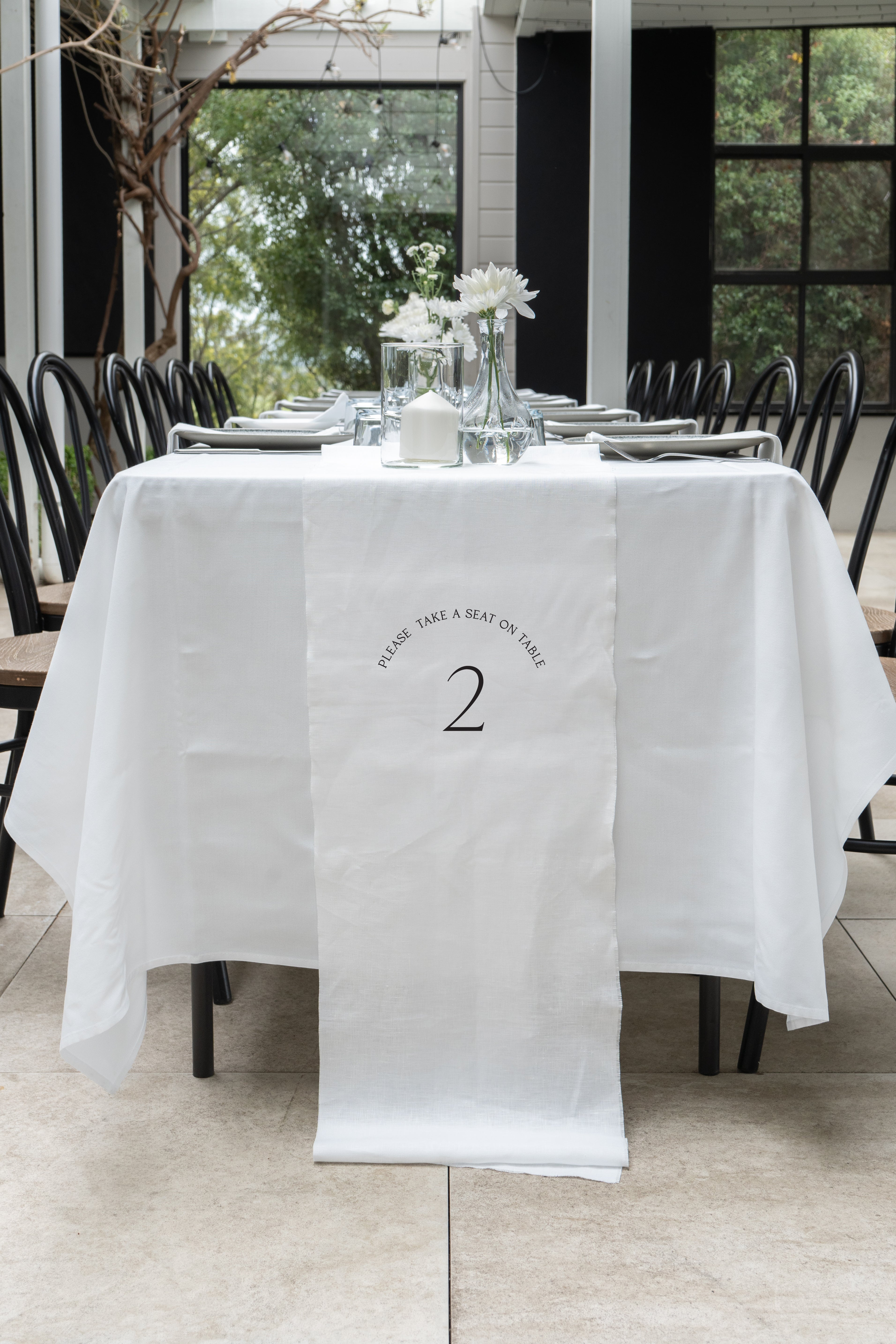 Lugo Linen Table Number – maeke