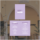 Tulum Standing Table Menu