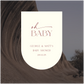 Wave Rock Baby Shower Welcome Sign