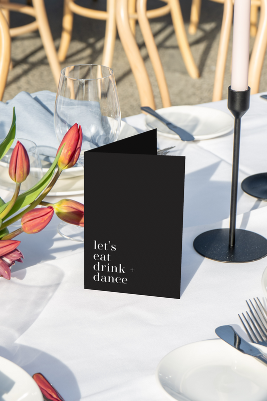 Whistler Standing Table Menu