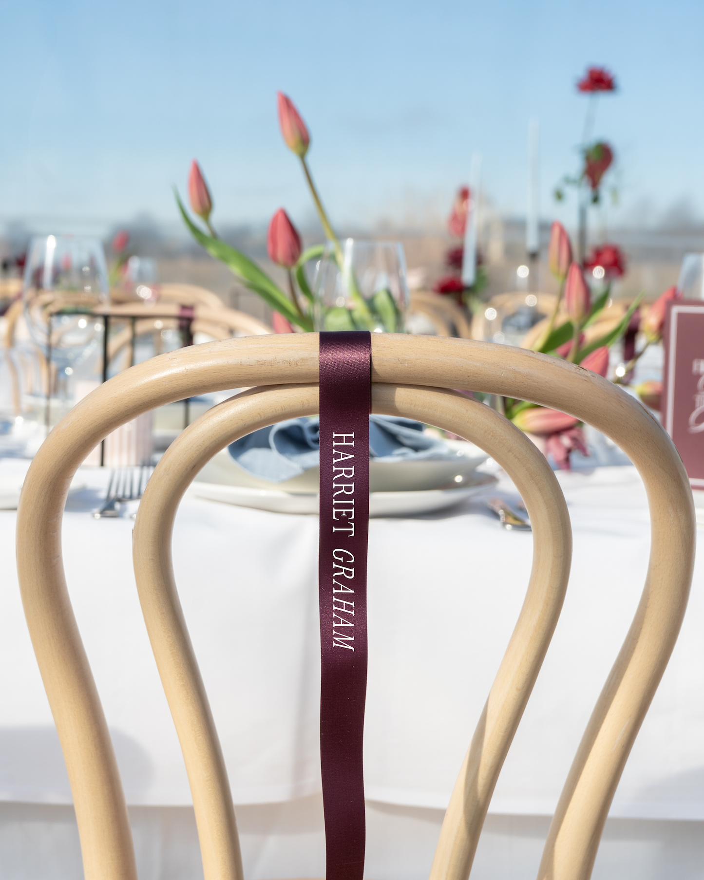Printed Ribbon Placecards
