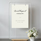 Cappadocia Baby Shower Welcome Sign